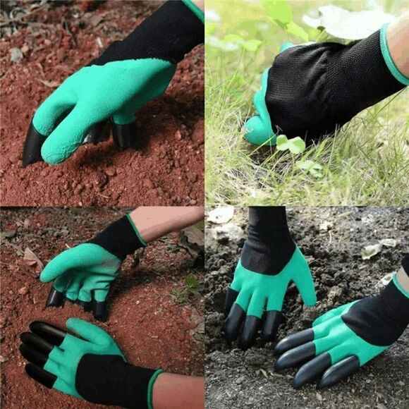 Garden Gloves With Claws For Digging - Picture 4 of 6